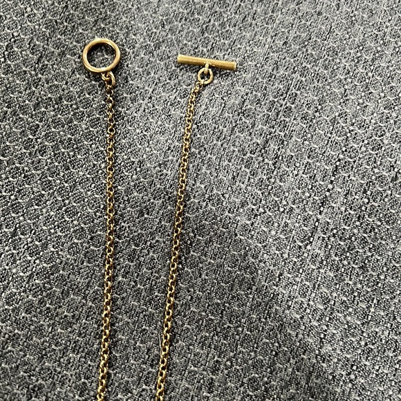 Two tone crystal necklace - beautiful! - Picture 3 of 6